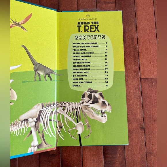 Smithsonian Kids Build the T. Rex Book and Puzzle - Picture 2 of 4
